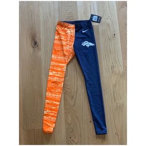 *Brand New* Nike BRONCOS Leggings 🧡💙